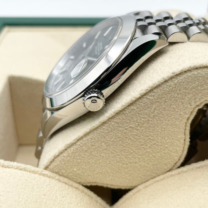 プレオウンド ロレックス デイトジャスト 126300 ミントグリーン　ジュビリーブレスレット 41mm
