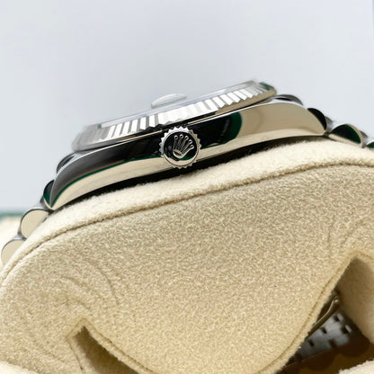 プレオウンド ロレックス デイトジャスト 126234 ミントグリーン ジュビリーブレス 36mm