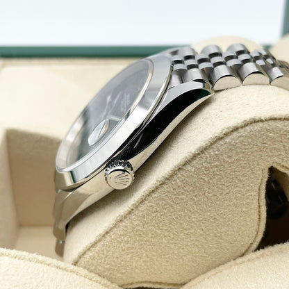 プレオウンド ロレックス デイトジャスト 126300 スレートローマ ジュビリーブレス 41mm