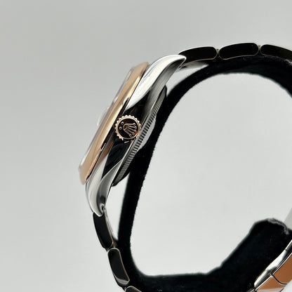 プレオウンド ロレックス デイトジャスト 126201 シルバー パームモチーフ オイスターブレスレット36mm
