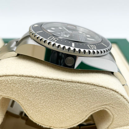사전 소유의 롤렉스 바다 거주자 126600 굴 팔찌 검은 43mm