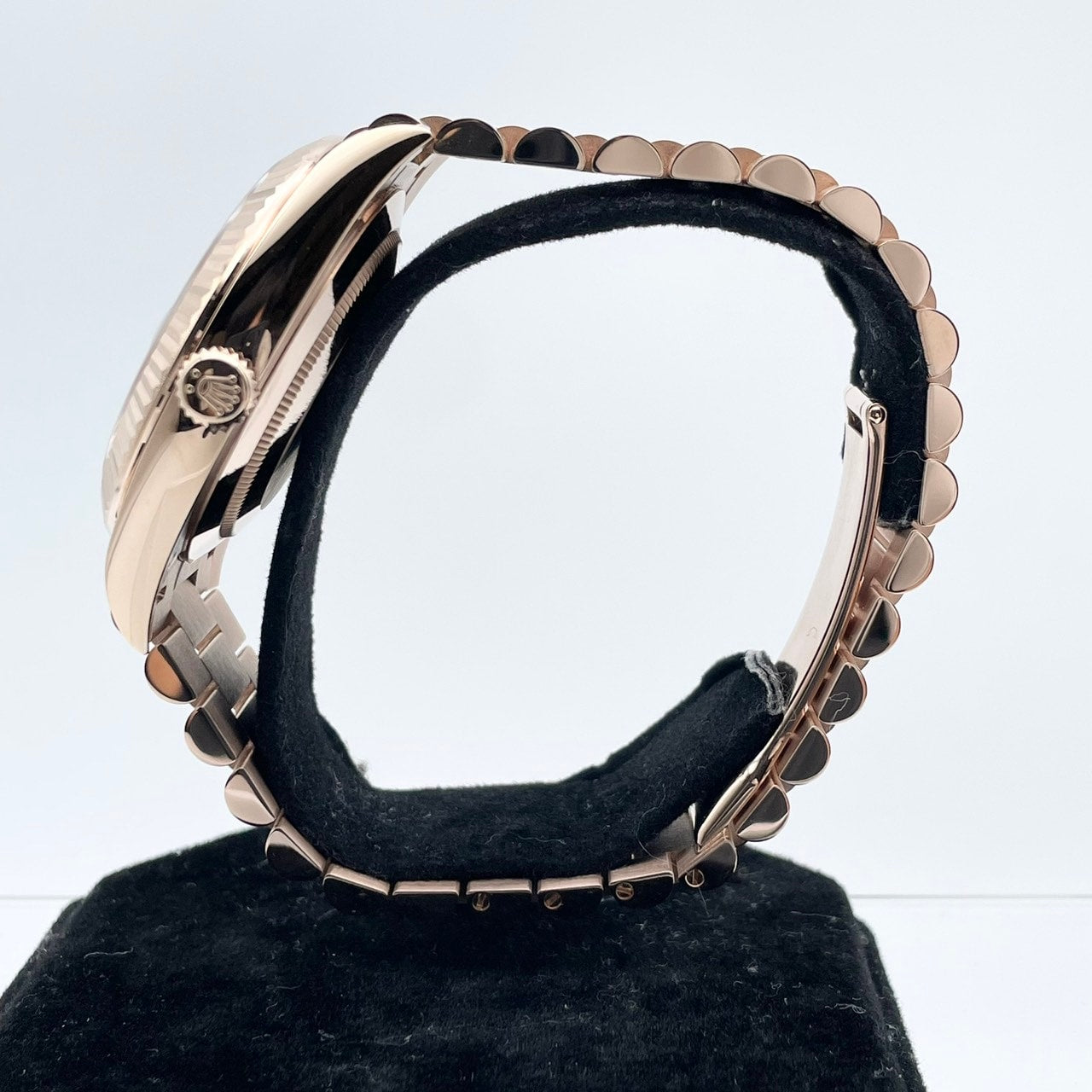 プレオウンド ロレックス デイデイト 228235 エバーローズゴールド オリーブグリーン ローマン 40mm
