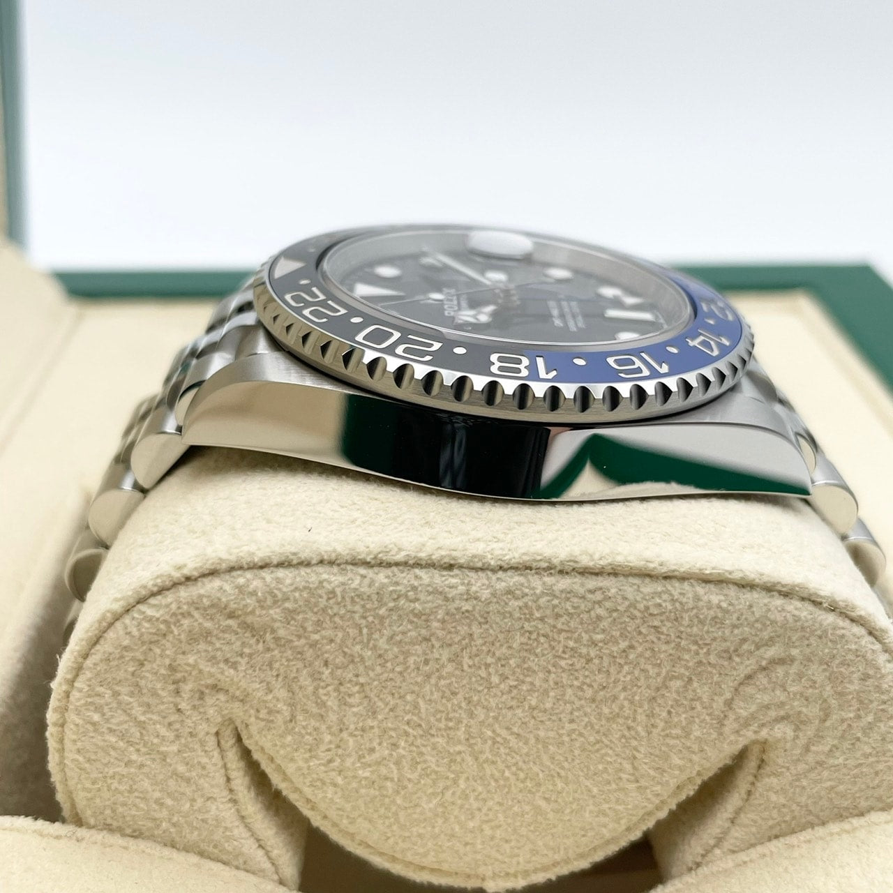 롤렉스 GMT 마스터 II 126710BLNR Jubilee 팔찌 검은 배트맨 40mm