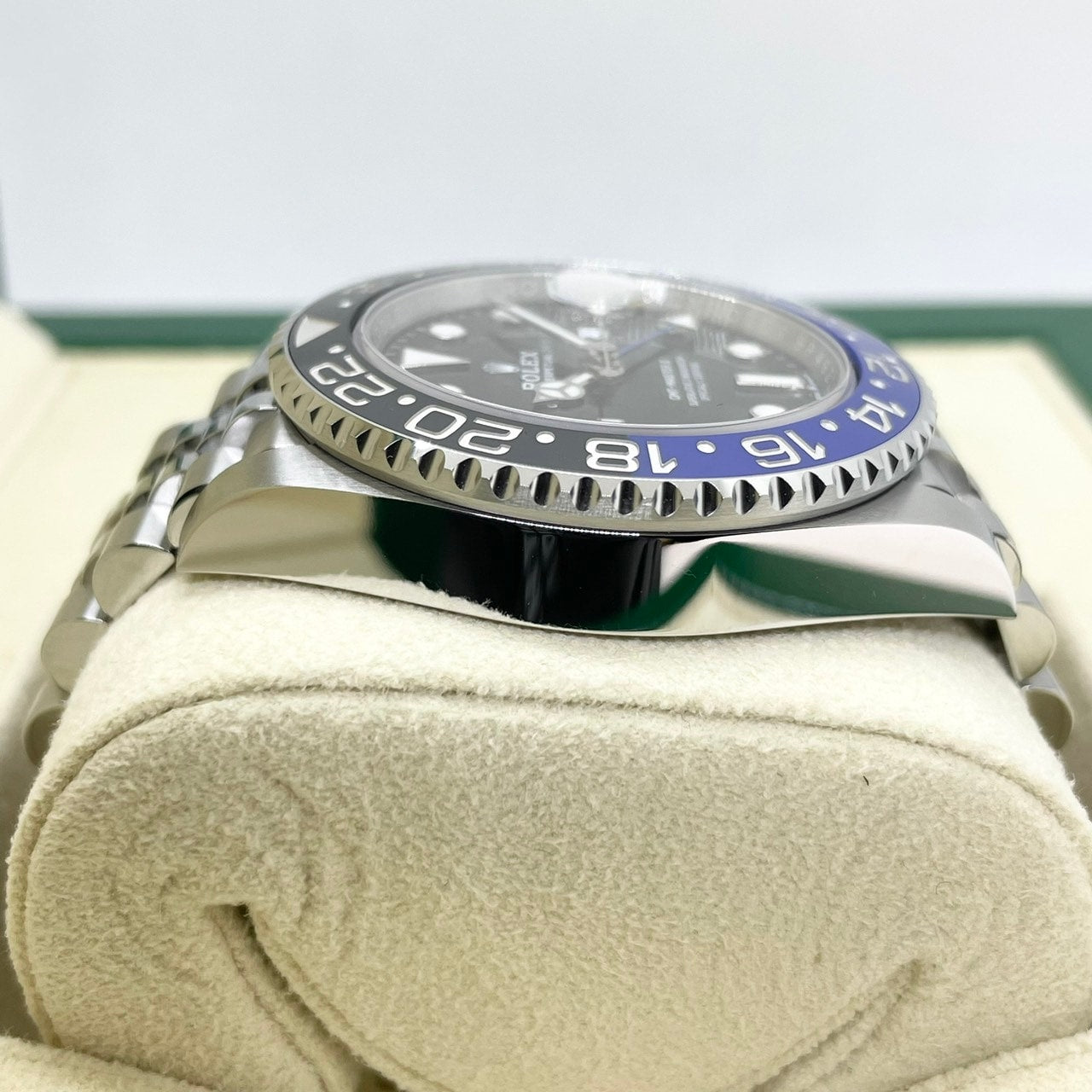롤렉스 GMT 마스터 II 126710BLNR Jubilee 팔찌 검은 배트맨 40mm