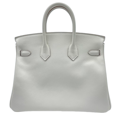 Hermes Birkin 25 Gripère Swift Silver Fittings w 새로워졌습니다