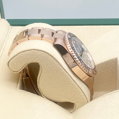 사전 소유 롤렉스 GMT 마스터 II 126715CHNR Black Everrose Gold 40mm
