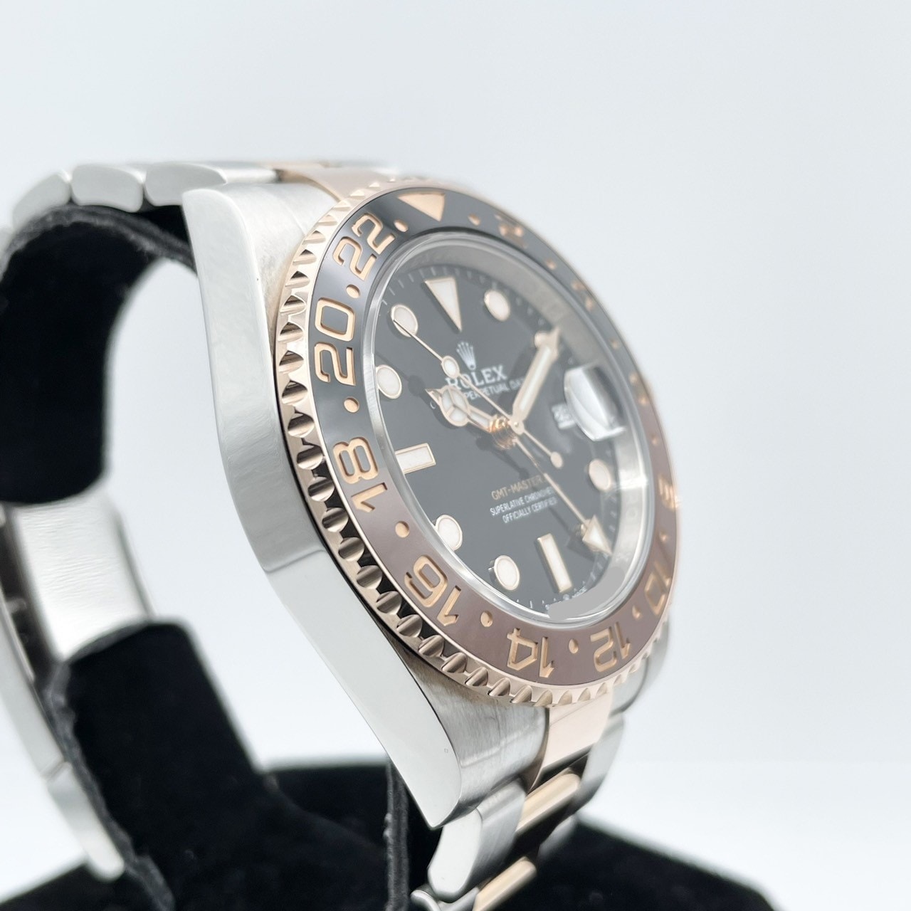 사전 소유 롤렉스 GMT 마스터 II 126711CHNR 검은 40mm