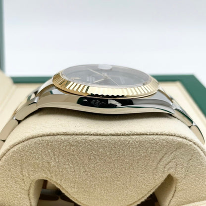 プレオウンド ロレックス デイトジャスト 126333 スレートローマ オイスターブレス 41mm