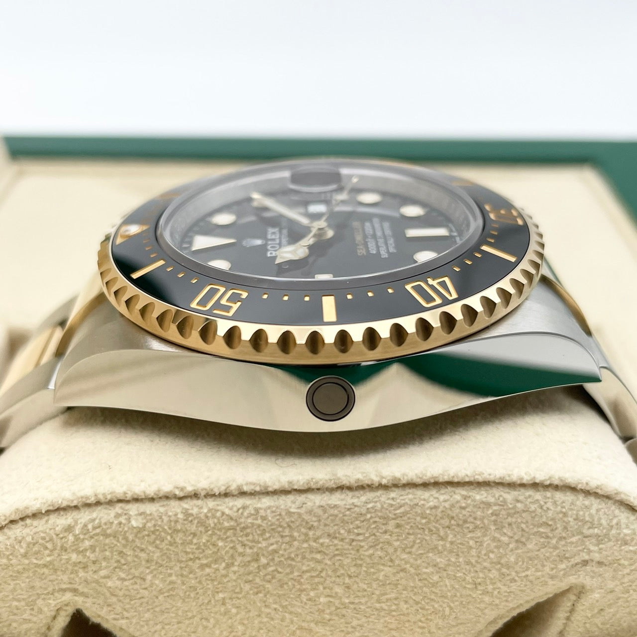 사전 소유 롤렉스 바다 거주자 126603 블랙 43mm