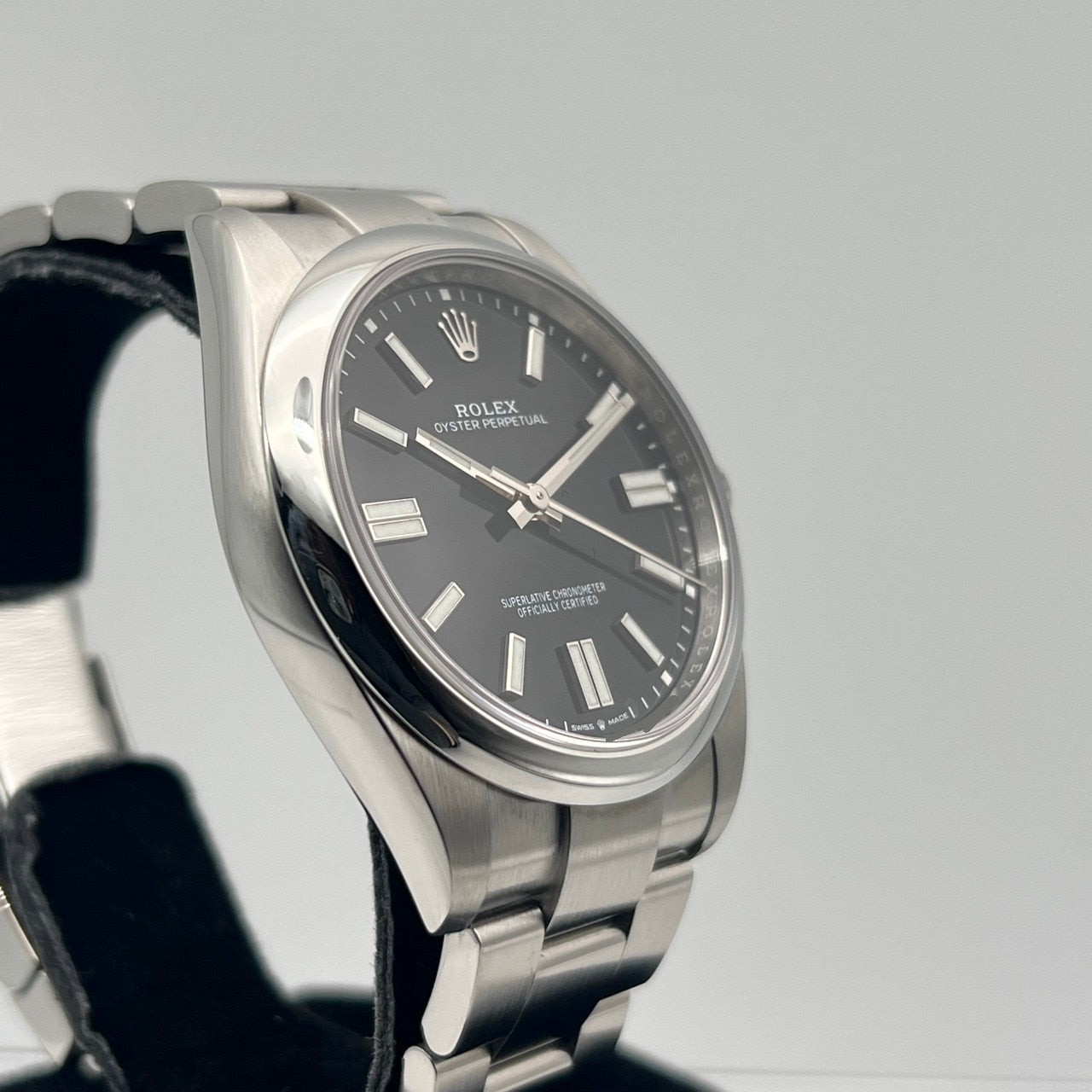 劳力士 Oyster Perpetual 124300 黑色不锈钢 41 毫米