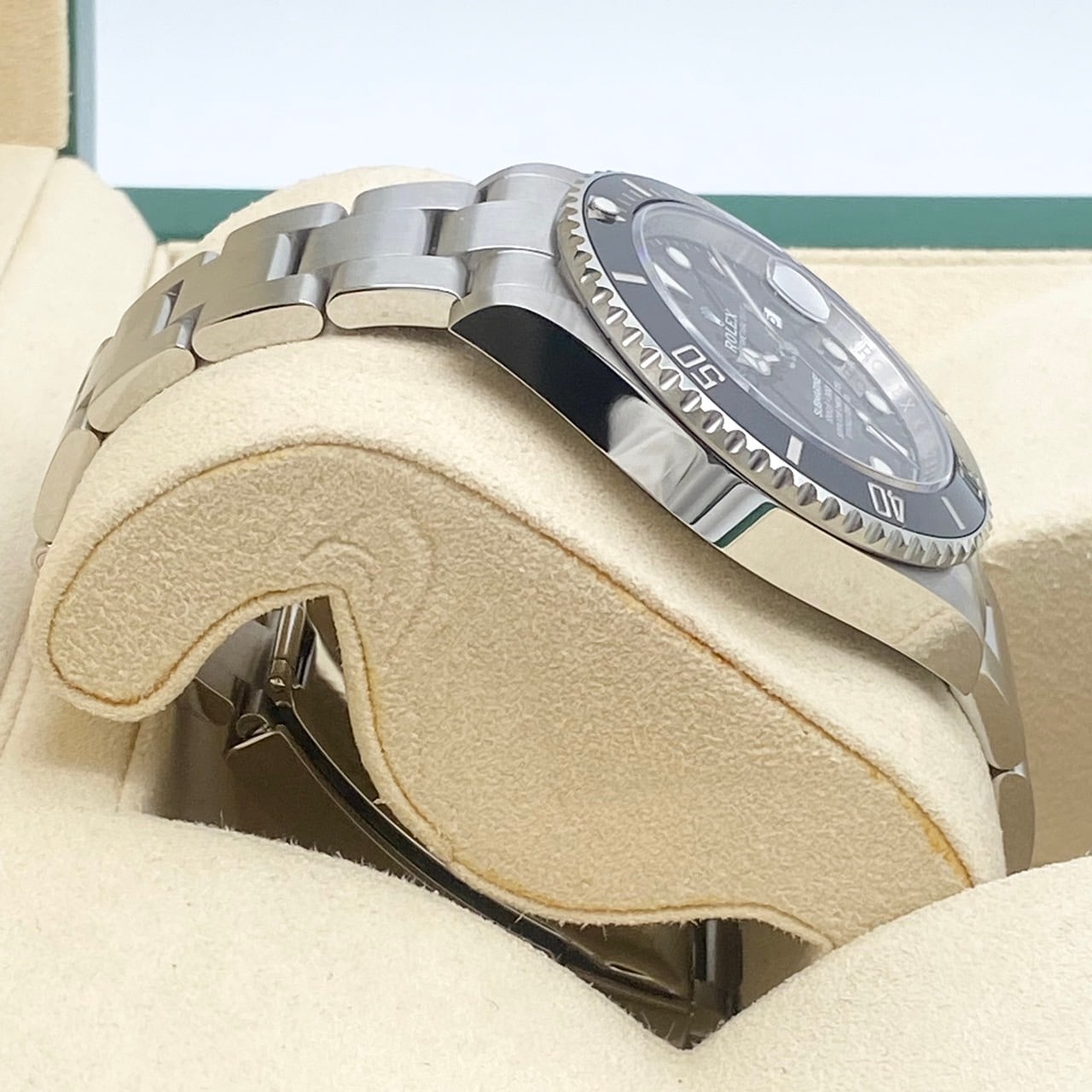 [일부 일반 보호 스티커 포함] 롤렉스 서브 마리너 날짜 126610LN 검은 색 41mm