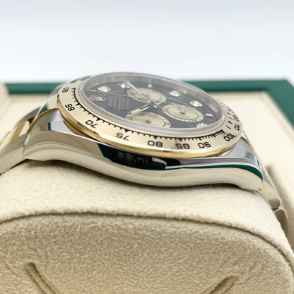 劳力士 Daytona 126503G 亮黑金 8P 镶钻 40 毫米