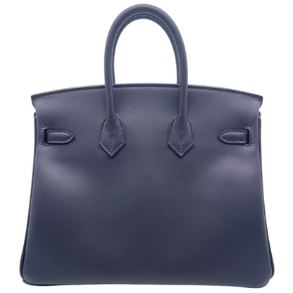 Hermes Birkin 25 Prenoir Swift Gold 하드웨어 W는 새겨 져 있습니다