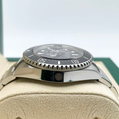 사전 소유의 롤렉스 바다 거주자 126600 블랙 굴 팔찌 43mm