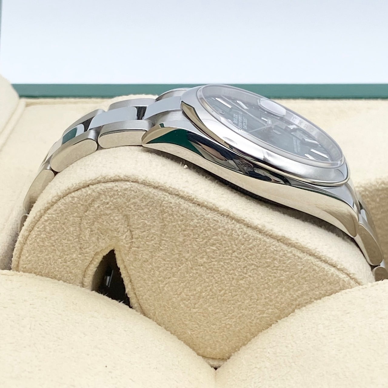 プレオウンド ロレックス デイトジャスト 126200  ミントグリーン オイスターブレス 36mm
