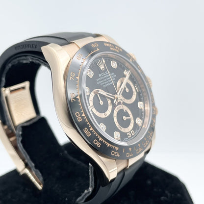 プレオウンド ロレックス デイトナ 116515LNG ブラック 8Pダイヤ 40mm
