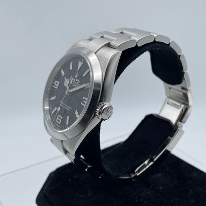 プレオウンド ロレックス エクスプローラー 224270 ブラック ステンレスチール オイスターブレス 40mm