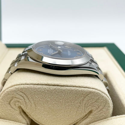 プレオウンド ロレックス デイトジャスト 126300 アズーロブルー ローマン ジュビリーブレス 41ｍｍ