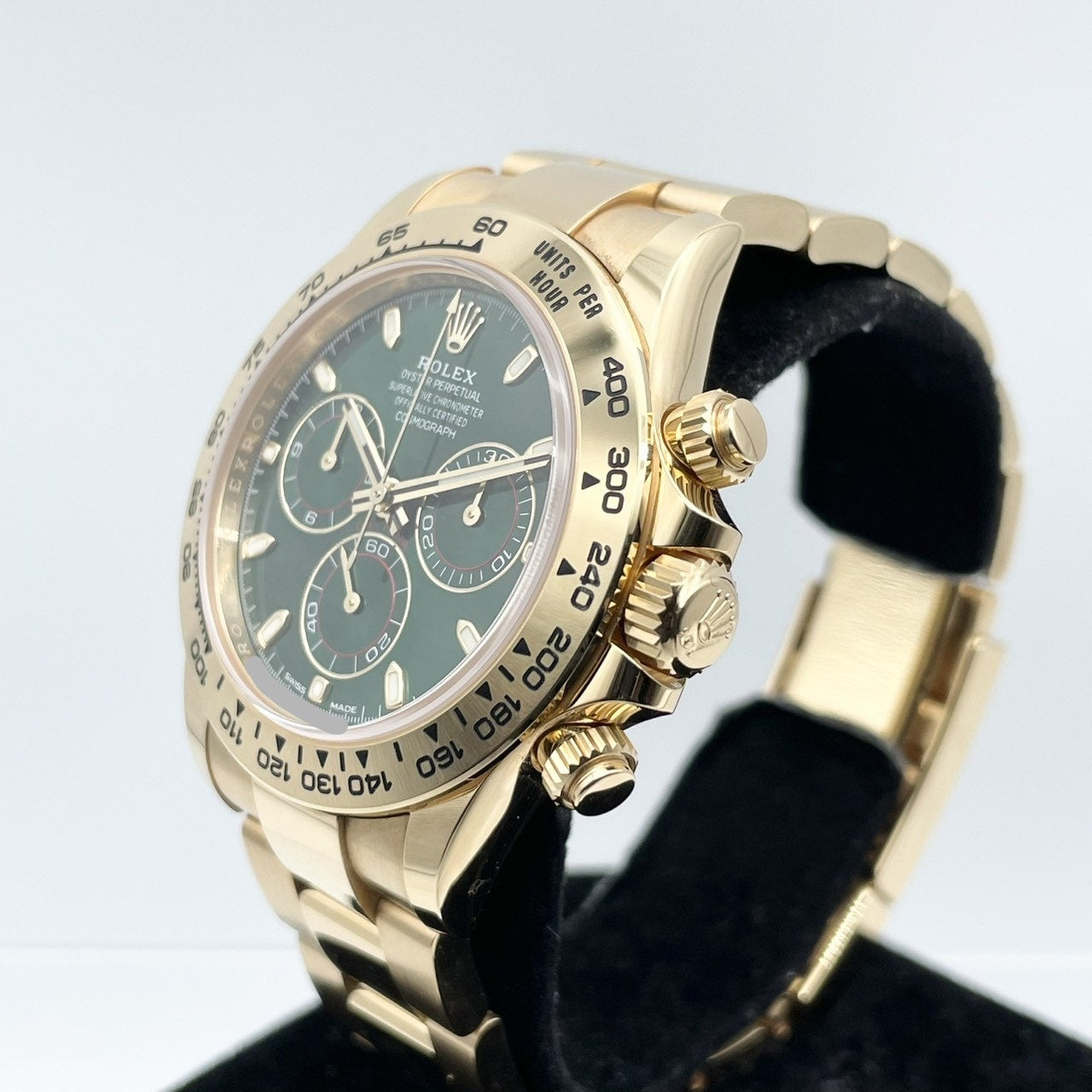 [包括新費用！ ]】勞力士代托納116508綠色牡蠣手鍊40mm