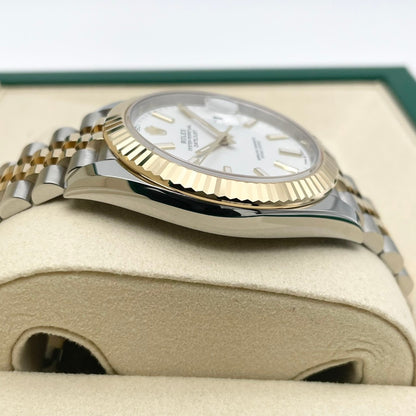 プレオウンド ロレックス デイトジャスト 126333 ホワイト ジュビリーブレス 41mm