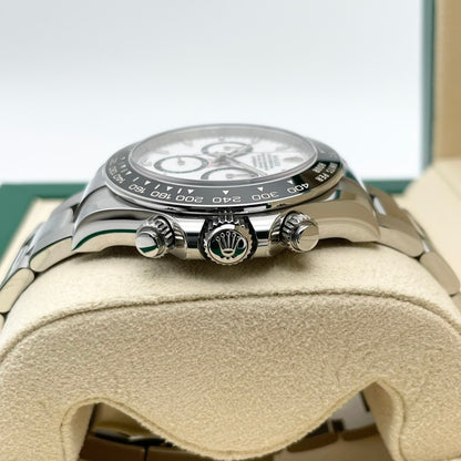 劳力士代托纳126500LN白色不锈钢40mm