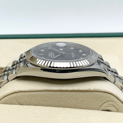 [New box included!] ! 】Rolex Datejust 126334 Blue 10P Diamond Jubilee Bracelet 41mm
