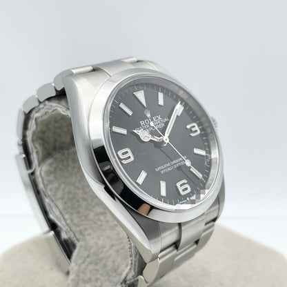 プレオウンド ロレックス エクスプローラーI 124270 ブラック 36mm