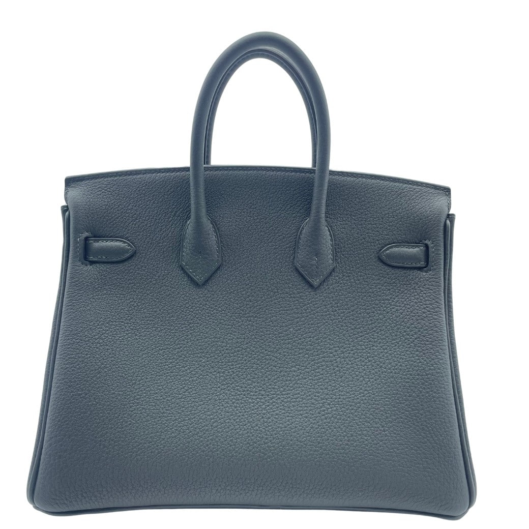 Hermes Birkin 25 New Vere Fonse Togo Silver Fittings w 새로