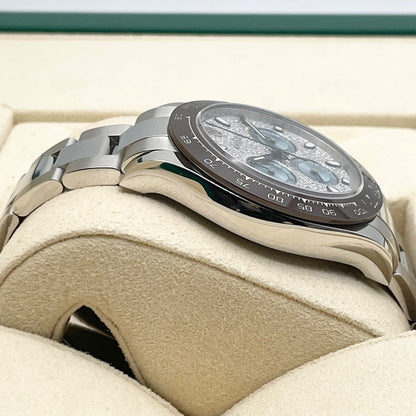 プレオウンド ロレックス デイトナ 116506 アイスブルー パヴェダイヤ プラチナ 40mm