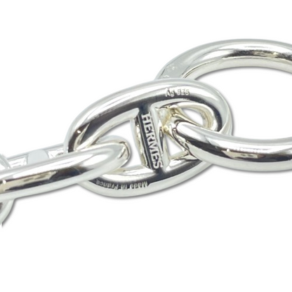 プレオウンド エルメス シェーヌ・ダンクル ブレスレット MM シルバー925 13コマ