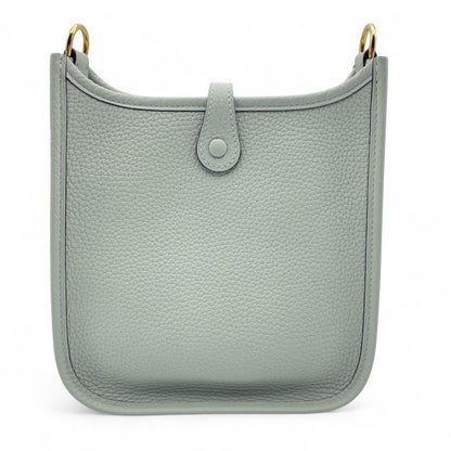 중고 헤르메스 미니 에블린 아마존 TPM 그리네브 토리옹 클레멘스 골드 하드웨어 B 스탬프됨