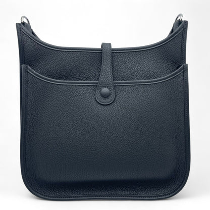 중고 에르메스 에블린 PM 느와르 토리옹 클레망스 실버 하드웨어 Z 인그레이빙