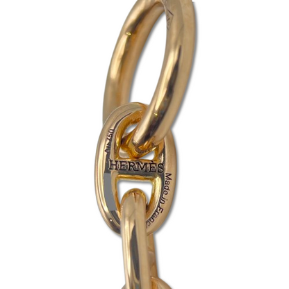 プレオウンドエルメス シェーヌ・ダンクル ブレスレット TPM ローズゴールド 24コマ