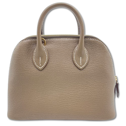 중고 에르메스 볼리드 1923 미니 에투프 쉐브르 실버 하드웨어 W 스탬프