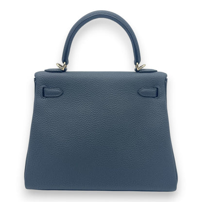 Pre-Owned Hermes Kelly 25 Grimisty Togo Champagne Gold Hardware W Engraved