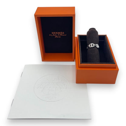 プレオウンドエルメス シェーヌ・ダンクル アンシェネリング PM 50 シルバー925 10号