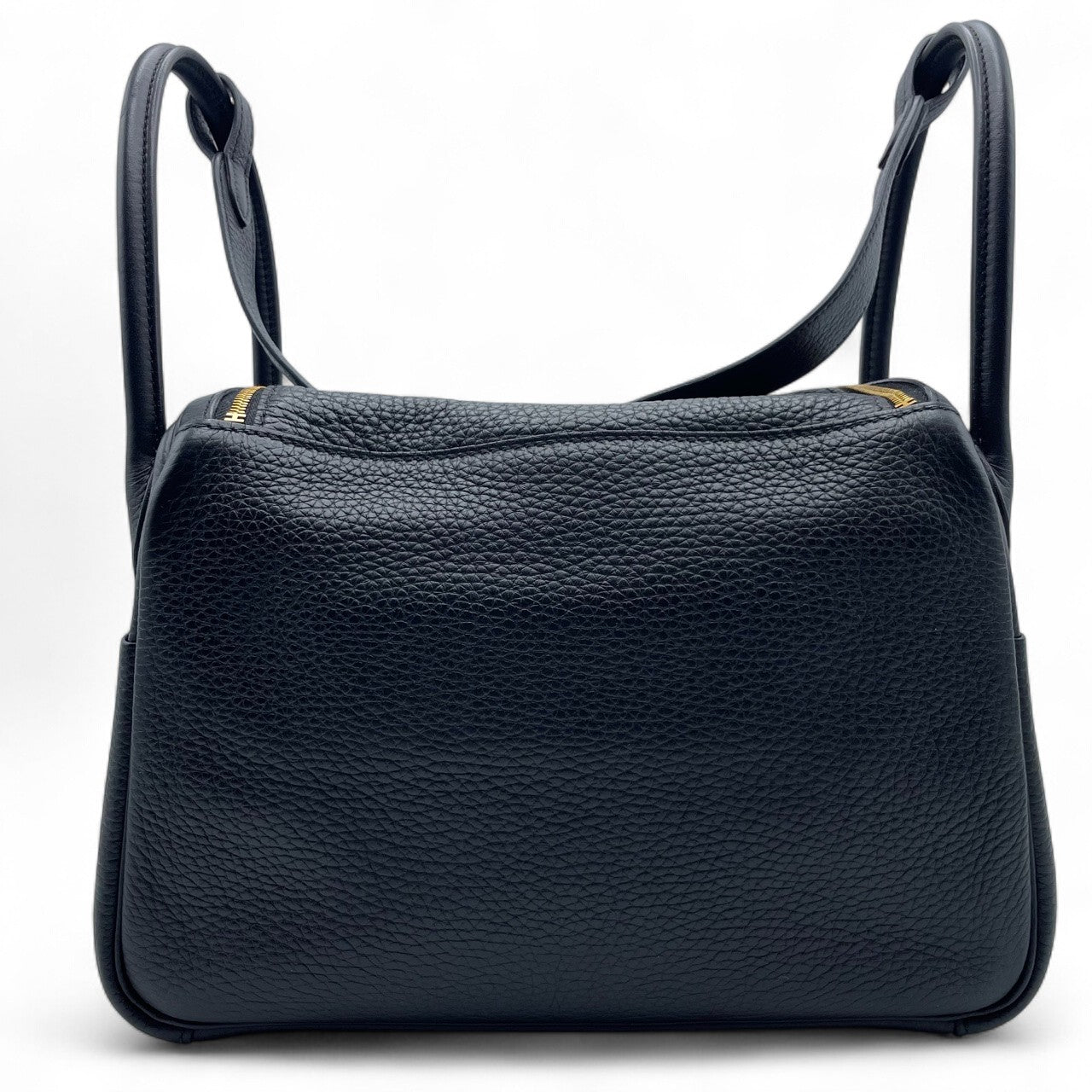 중고 에르메스 린디 26 느와르 토리옹 클레망스 골드 하드웨어 B 스탬프