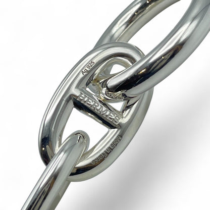 プレオウンドエルメス シェーヌ・ダンクル ブレスレット TGM シルバー925 10コマ