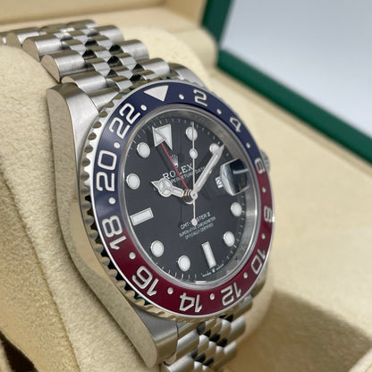 プレオウンドロレックス GMTマスターII 126710BLRO ペプシ ジュビリーブレスレット 40mm
