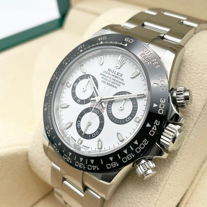 プレオウンドロレックス デイトナ 116500LN ホワイト オイスターブレスレット 40mm