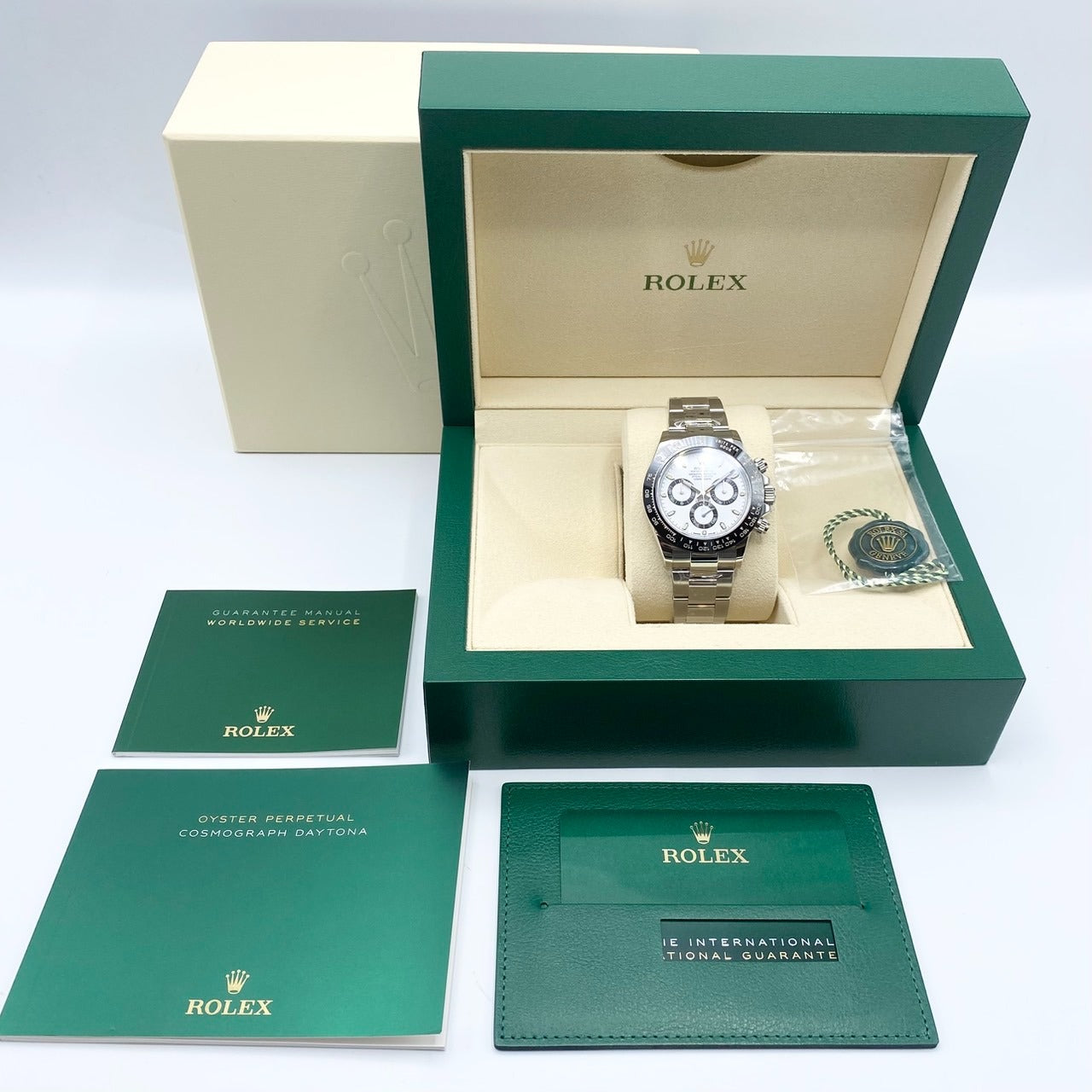 プレオウンドロレックス デイトナ 116500LN ホワイト オイスターブレスレット 40mm