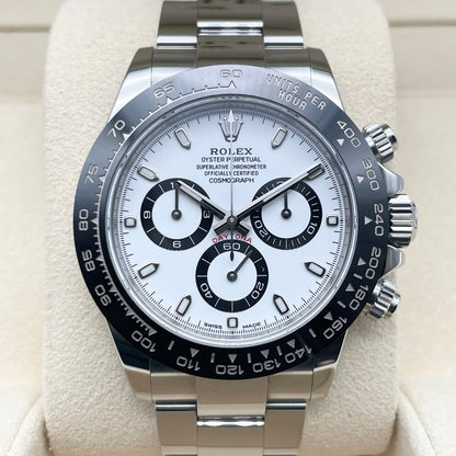 プレオウンドロレックス デイトナ 116500LN ホワイト オイスターブレスレット 40mm