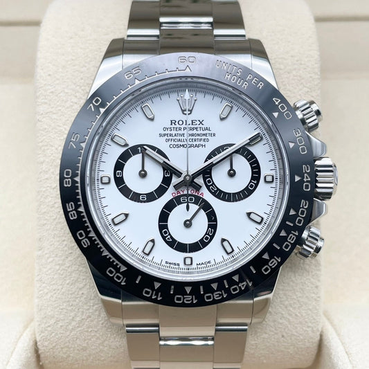 二手劳力士Daytona 116500LN白色牡蛎手链40mm
