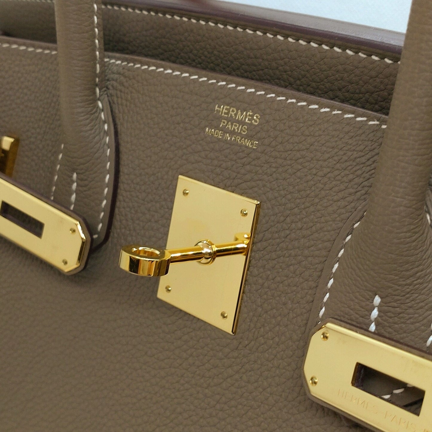 Hermes Birkin 30 Etoup Togo Gold Fittings