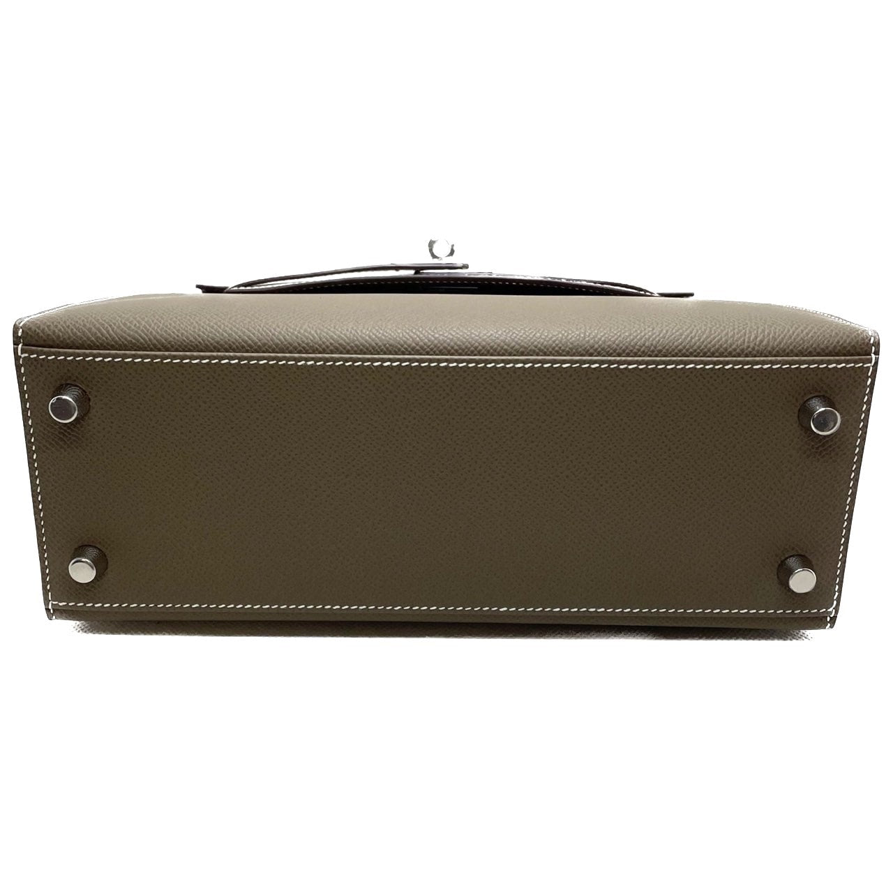 Pre-Owned [3-day weekend special offer] Hermes Kelly 25 Etoup Togo Silver Hardware