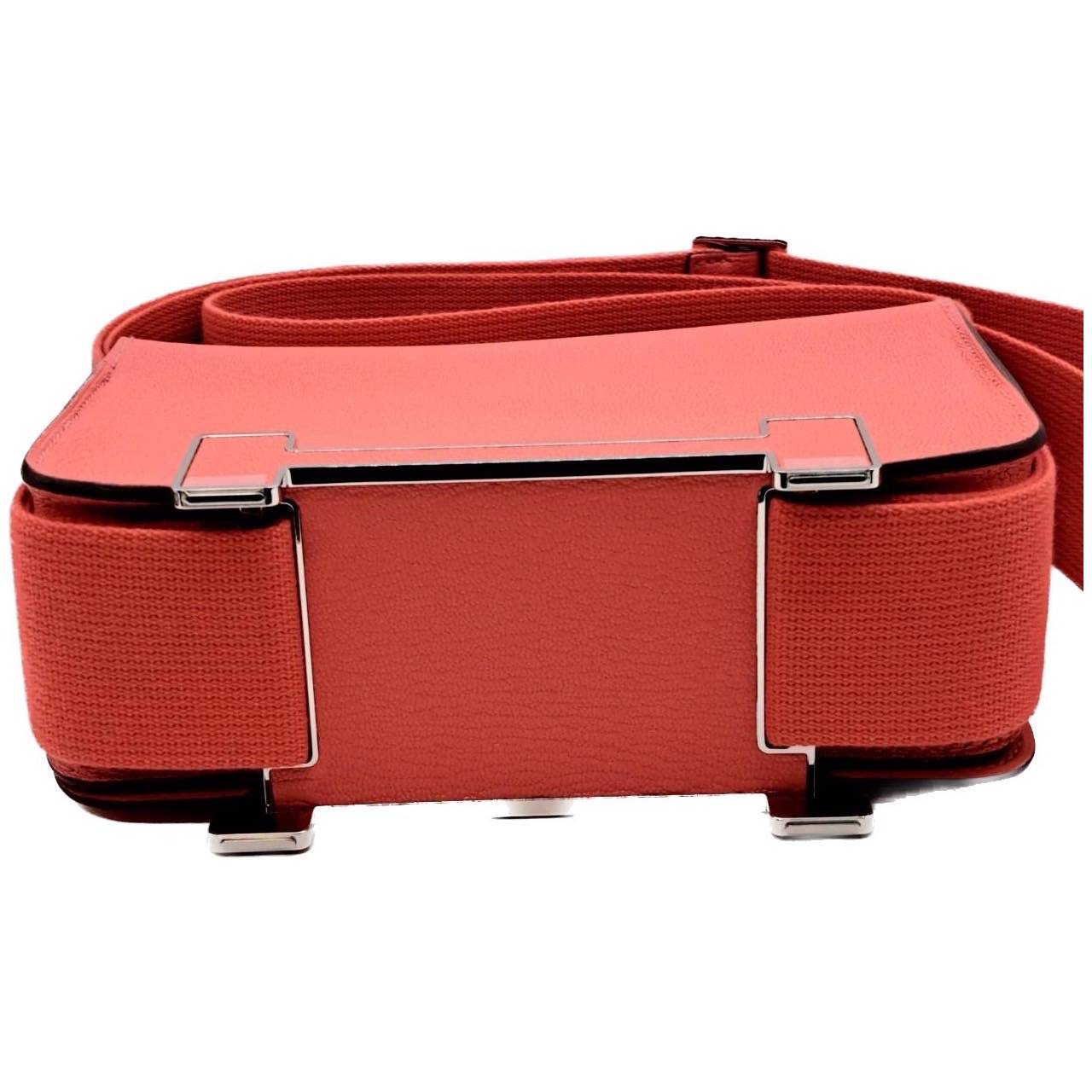 Pre-Owned Hermes Geta Chevre U engraved