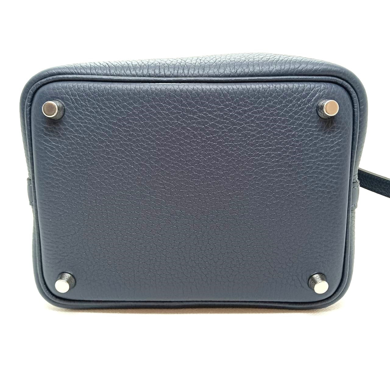 Pre-Owned Hermes Picotin Rock PM Torillon Clemence Brunuits Engraved