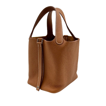 [크리스마스 독점 특별 가격] Hermes Picotin Rock PM 골드 B 새겨진 Torillon Clemence