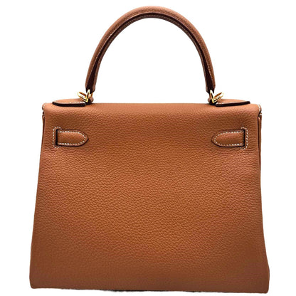 [산타 클로스가 여기 있습니다] ♪Hermes Kelly 28 Gold Togo Gold Hardware B가 새겨 져 있습니다