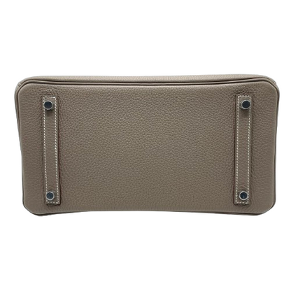 エルメス バーキン 30 エトゥープ トゴ シルバー金具 B刻印